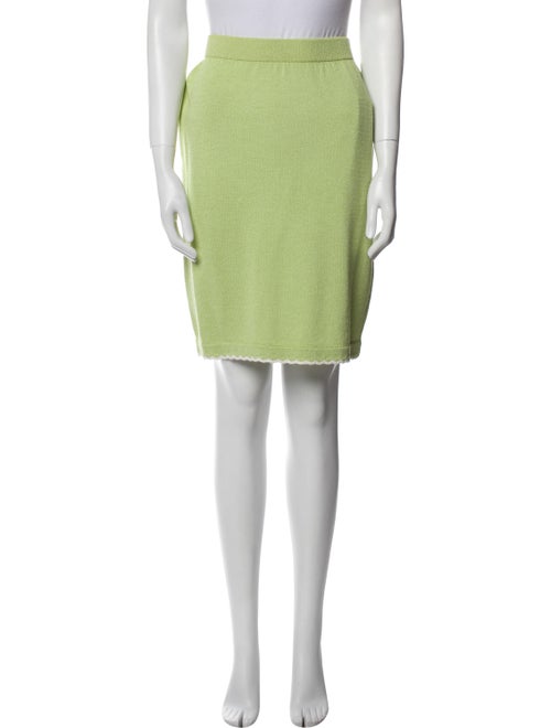 St. John Collection Wool Knee-Length Skirt