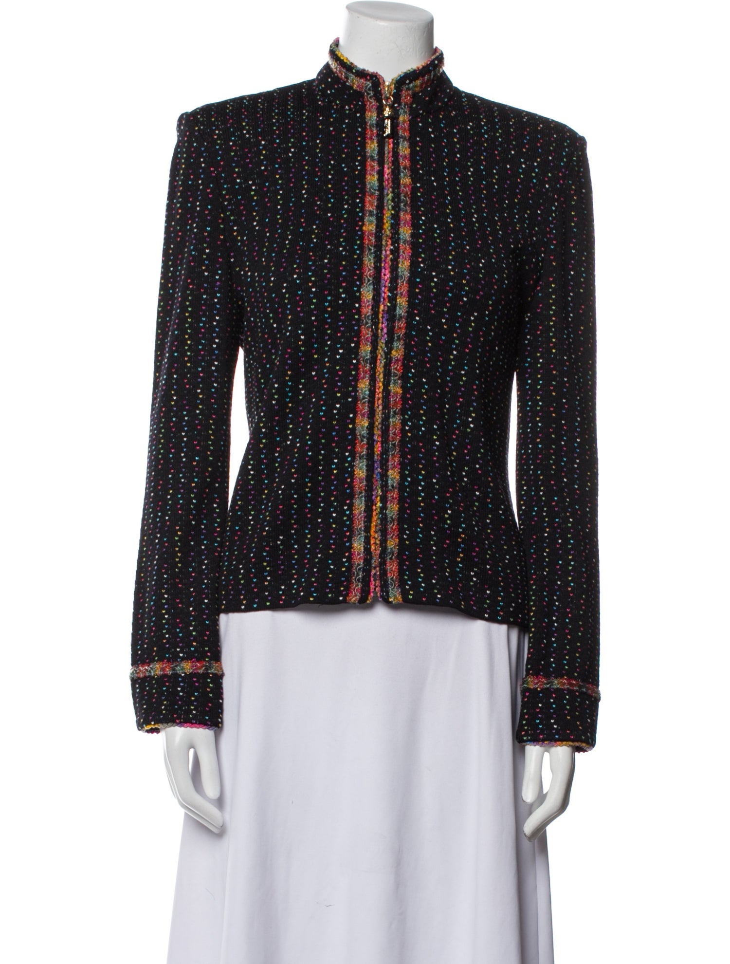 St. John Collection Printed Evening Jacket