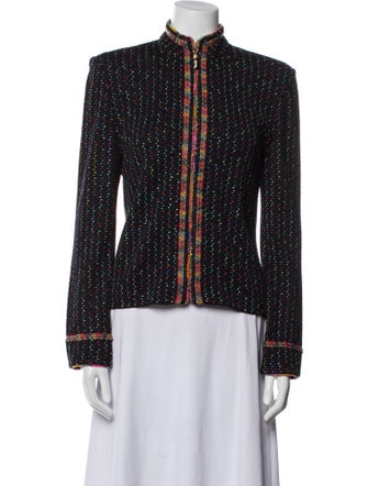 St. John Collection Printed Evening Jacket