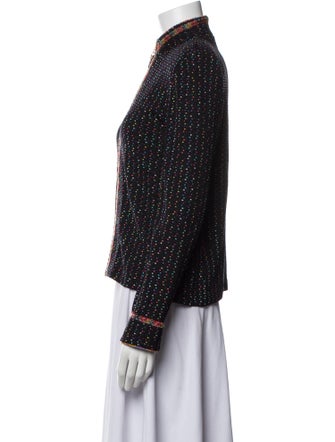 St. John Collection Printed Evening Jacket