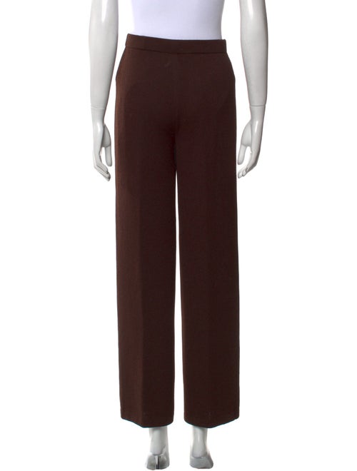 St. John Collection Wool Wide Leg Pants
