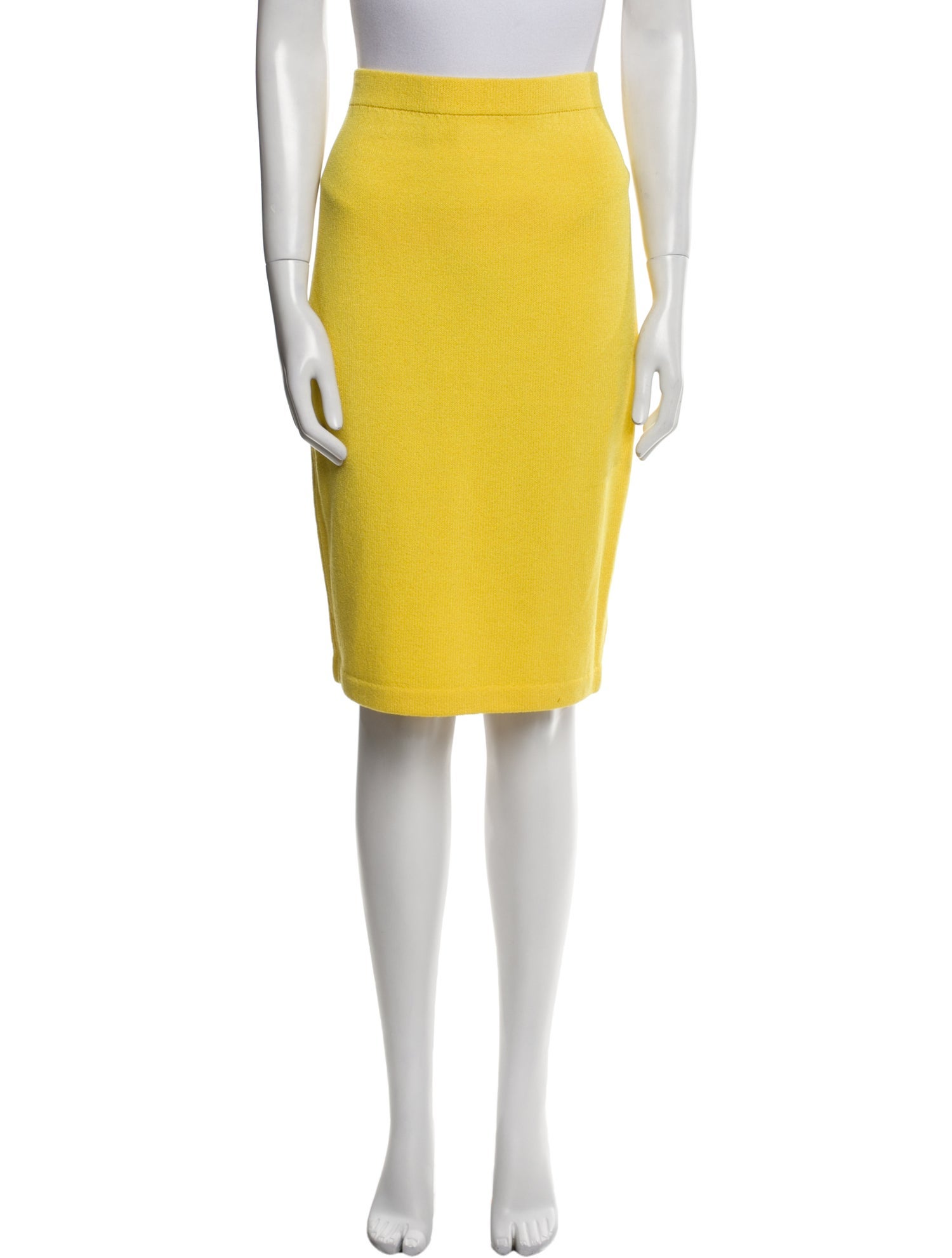 St. John Collection Wool Knee-Length Skirt