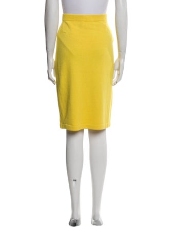 St. John Collection Wool Knee-Length Skirt