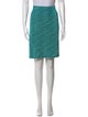 St. John Collection Wool Knee-Length Skirt