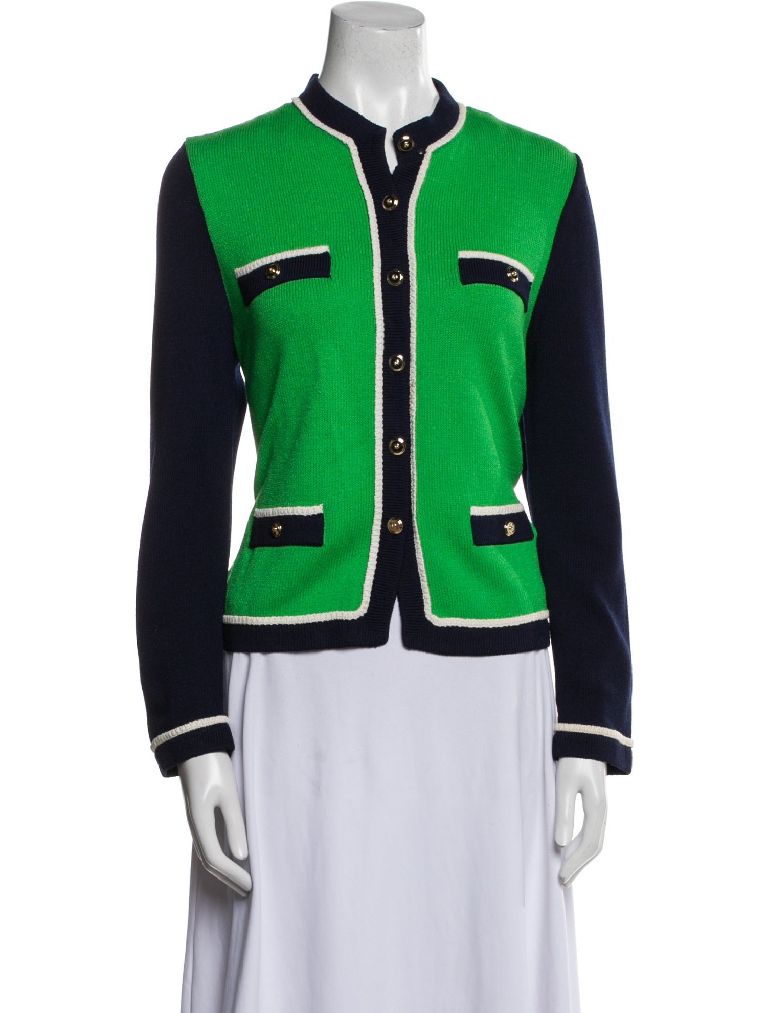 St. John Collection Striped Sweater