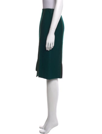 St. John Collection Wool Knee-Length Skirt