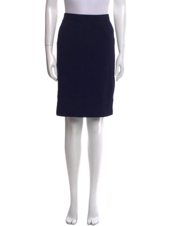 St. John Collection Wool Knee-Length Skirt