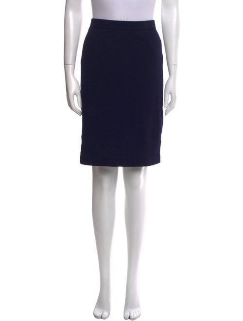 St. John Collection Wool Knee-Length Skirt