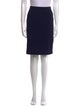 St. John Collection Wool Knee-Length Skirt
