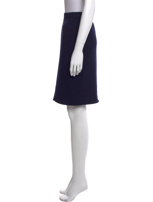 St. John Collection Wool Knee-Length Skirt
