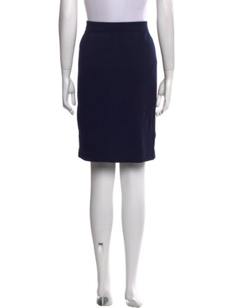St. John Collection Wool Knee-Length Skirt