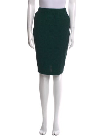 St. John Collection Wool Knee-Length Skirt