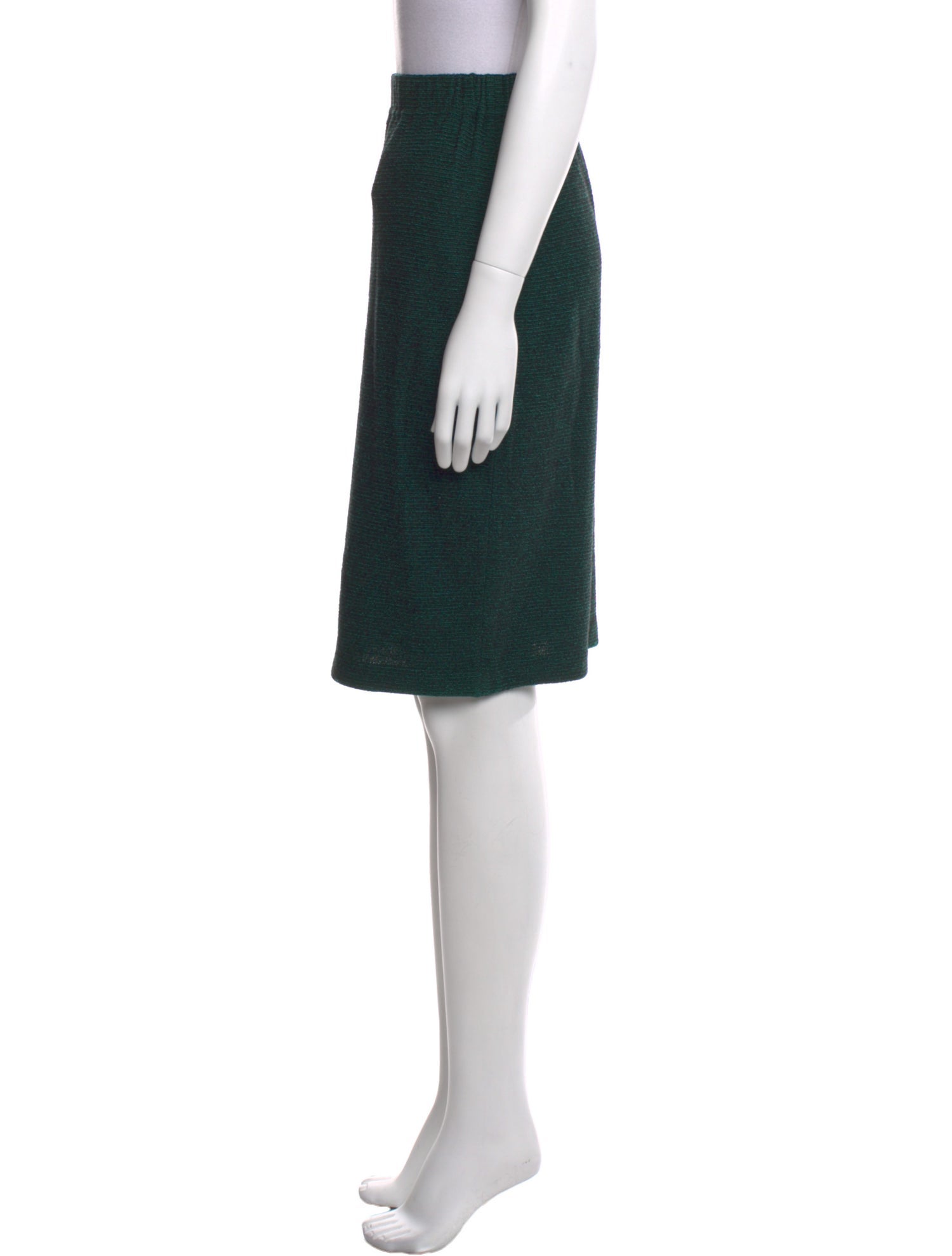 St. John Collection Wool Knee-Length Skirt