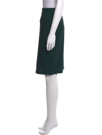 St. John Collection Wool Knee-Length Skirt