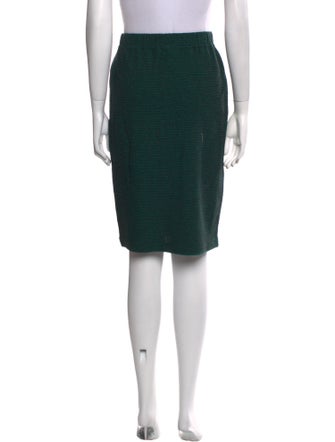 St. John Collection Wool Knee-Length Skirt