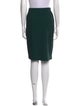 St. John Collection Wool Knee-Length Skirt