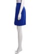 St. John Collection Wool Mini Skirt