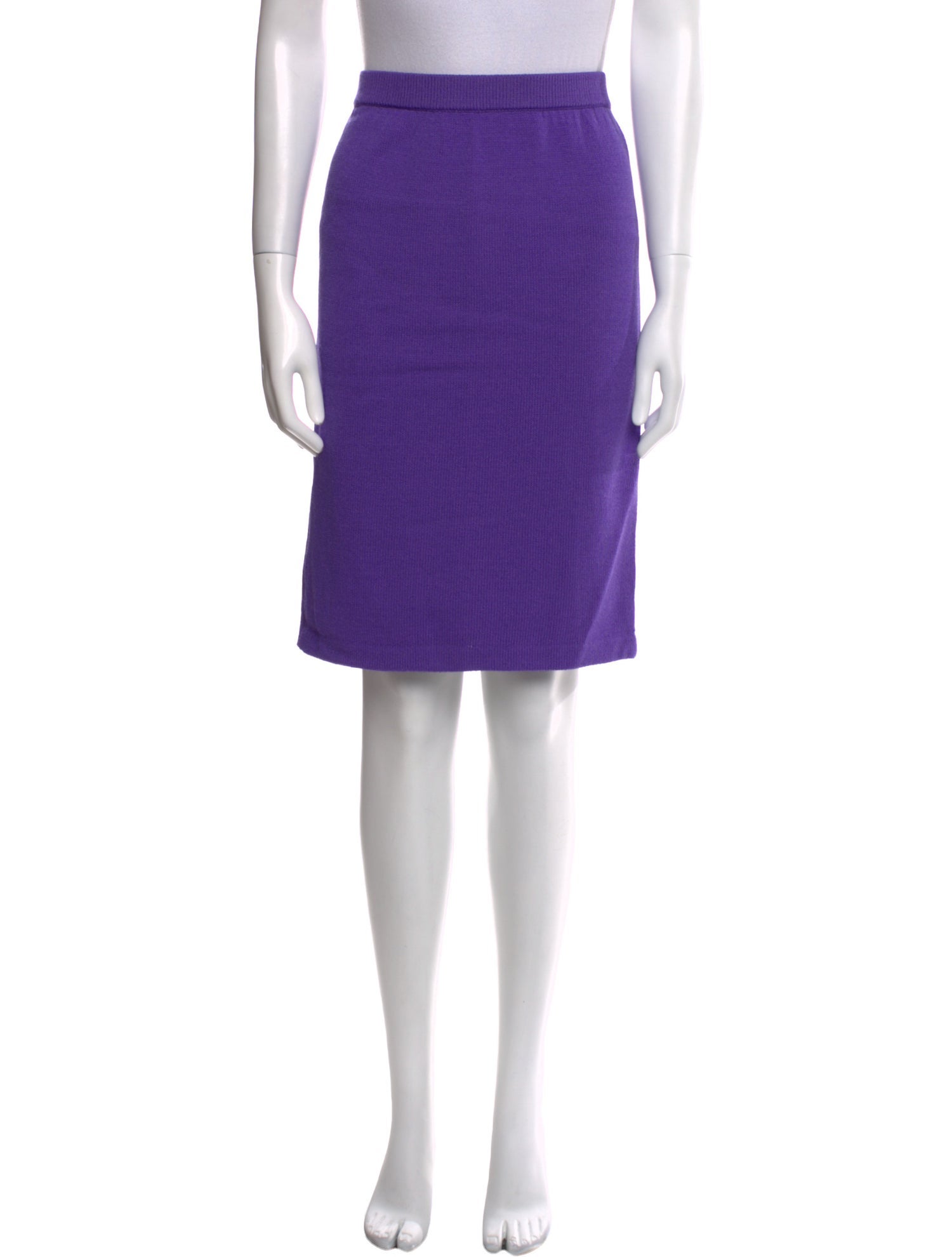 St. John Collection Wool Knee-Length Skirt