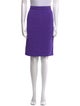St. John Collection Wool Knee-Length Skirt