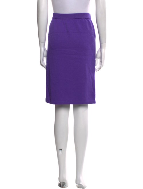 St. John Collection Wool Knee-Length Skirt