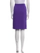 St. John Collection Wool Knee-Length Skirt