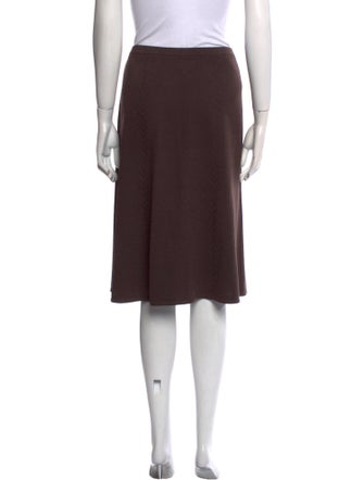 St. John Collection Wool Knee-Length Skirt