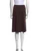 St. John Collection Wool Knee-Length Skirt