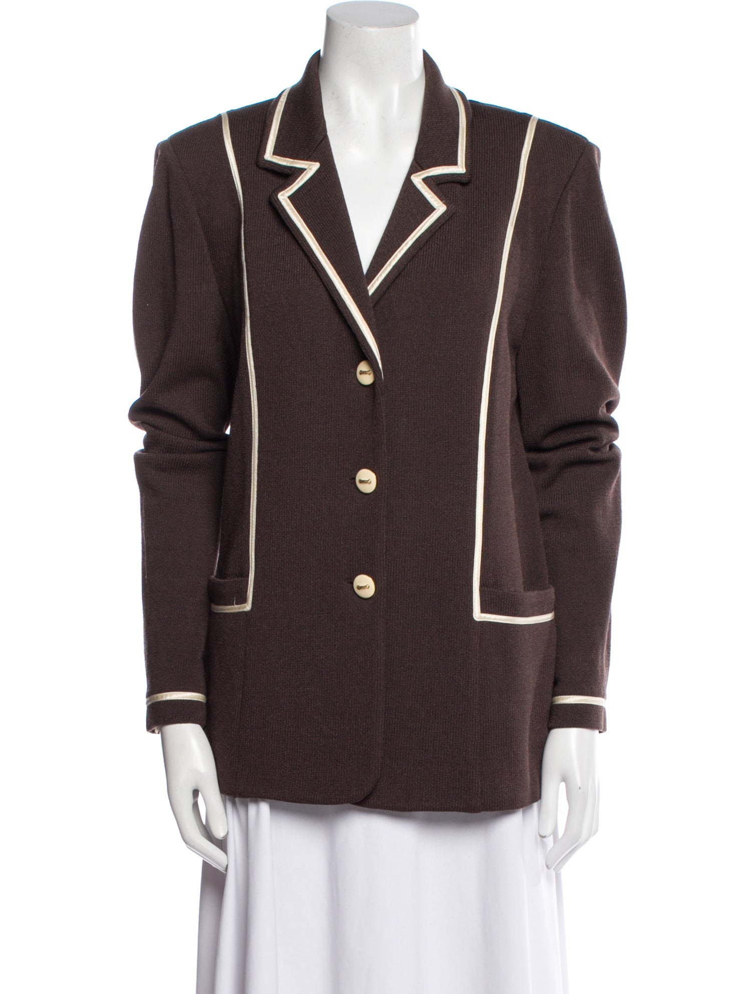 St. John Collection Printed Blazer