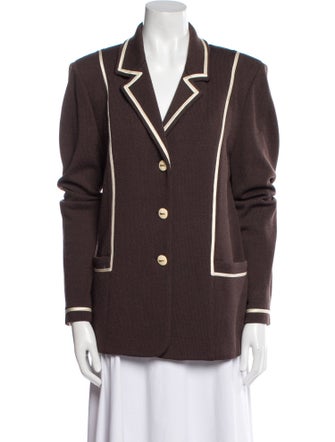 St. John Collection Printed Blazer