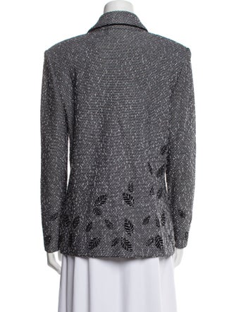 St. John Collection Colorblock Pattern Jacket