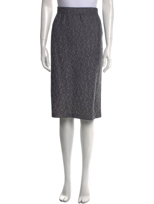 St. John Collection Printed Knee-Length Skirt