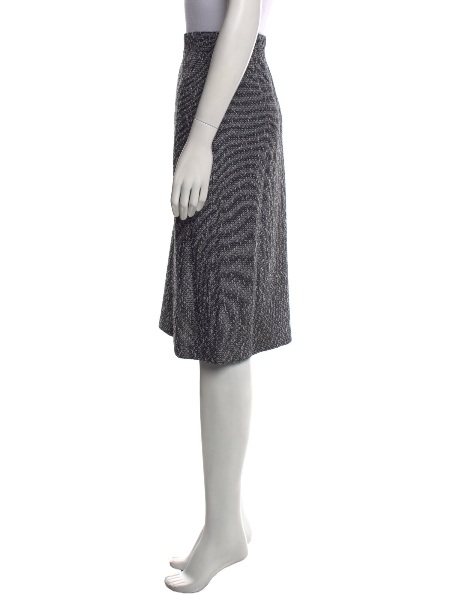 St. John Collection Printed Knee-Length Skirt