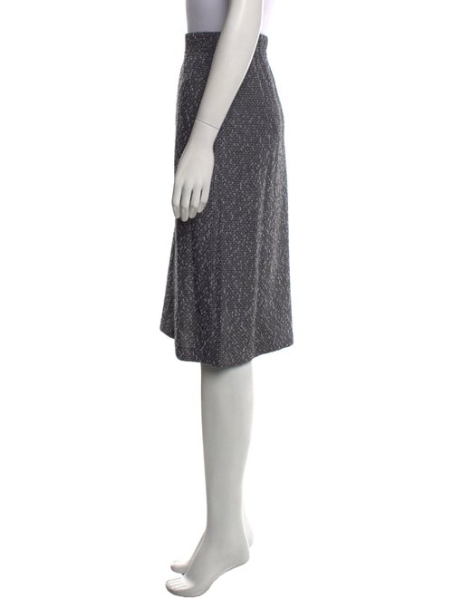 St. John Collection Printed Knee-Length Skirt