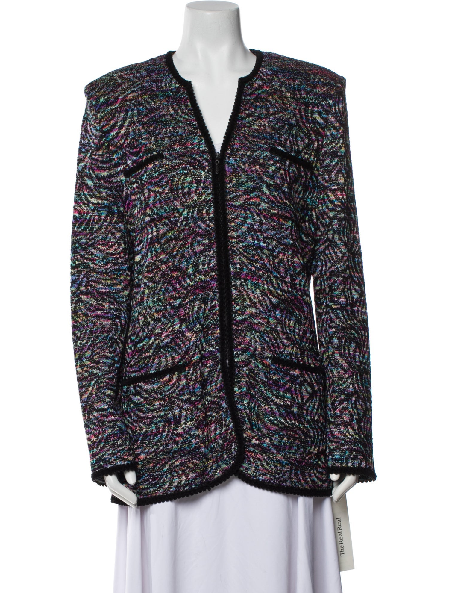 St. John Collection Printed Evening Jacket