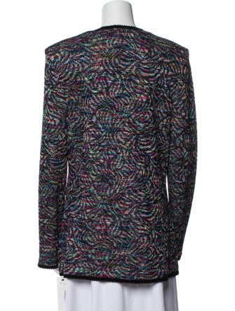 St. John Collection Printed Evening Jacket