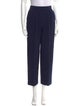 St. John Collection Wool Straight Leg Pants