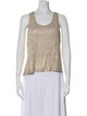 St. John Collection Scoop Neck Sleeveless Top