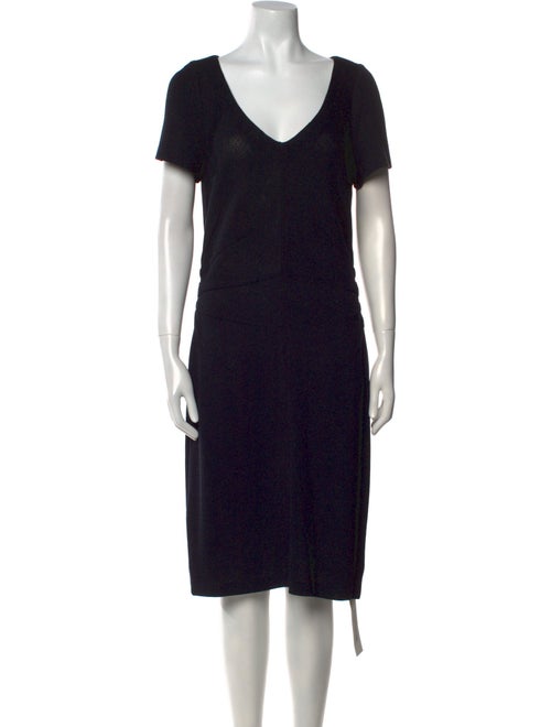 St. John Collection Wool Knee-Length Dress