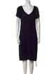 St. John Collection Wool Knee-Length Dress