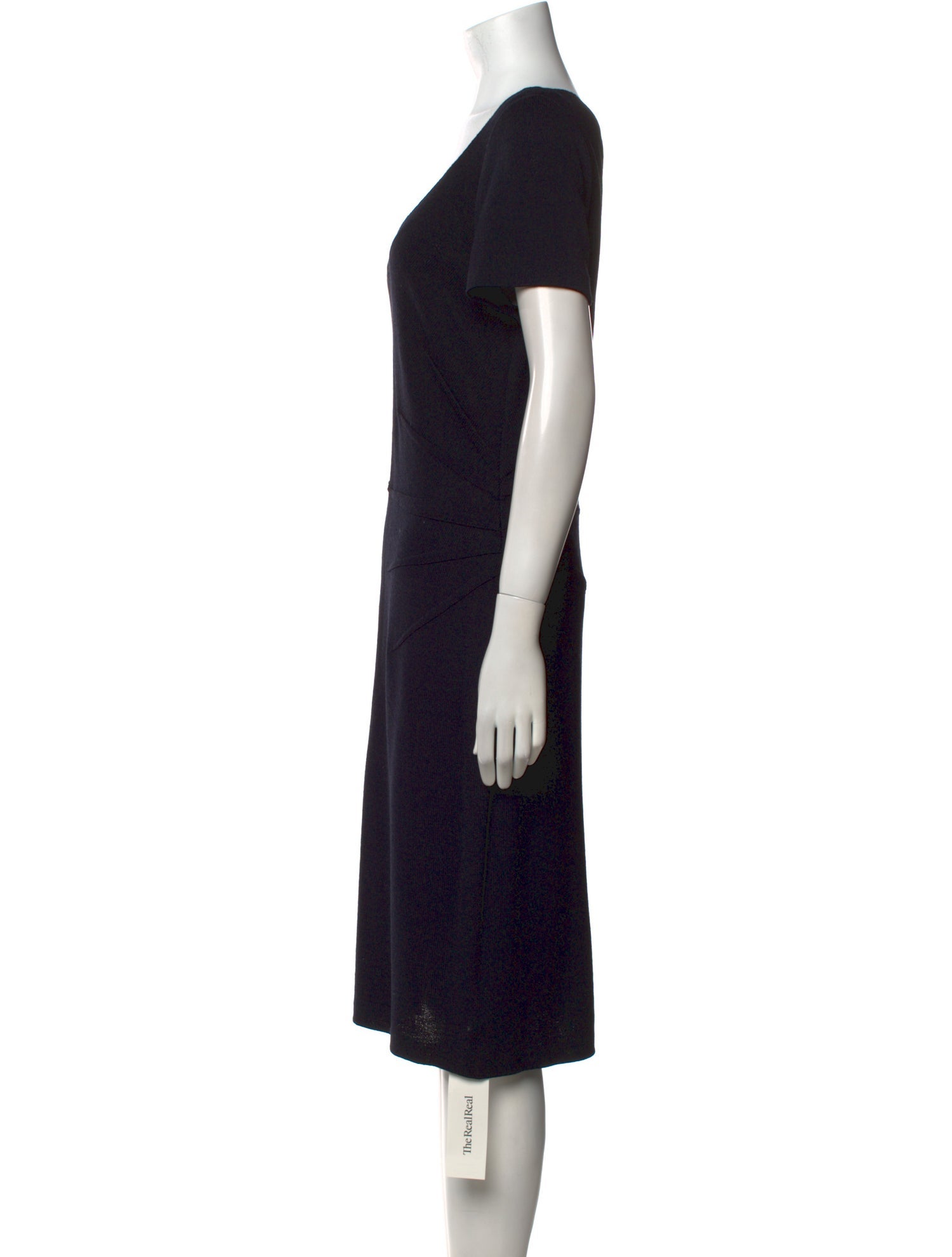 St. John Collection Wool Knee-Length Dress
