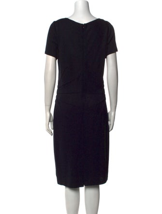 St. John Collection Wool Knee-Length Dress