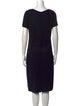 St. John Collection Wool Knee-Length Dress