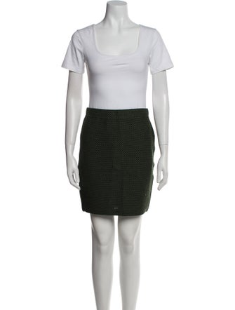 St. John Collection Printed Skirt Suit