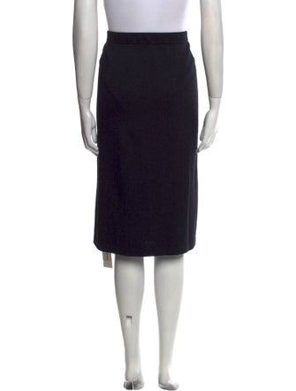 St. John Collection Wool Knee-Length Skirt