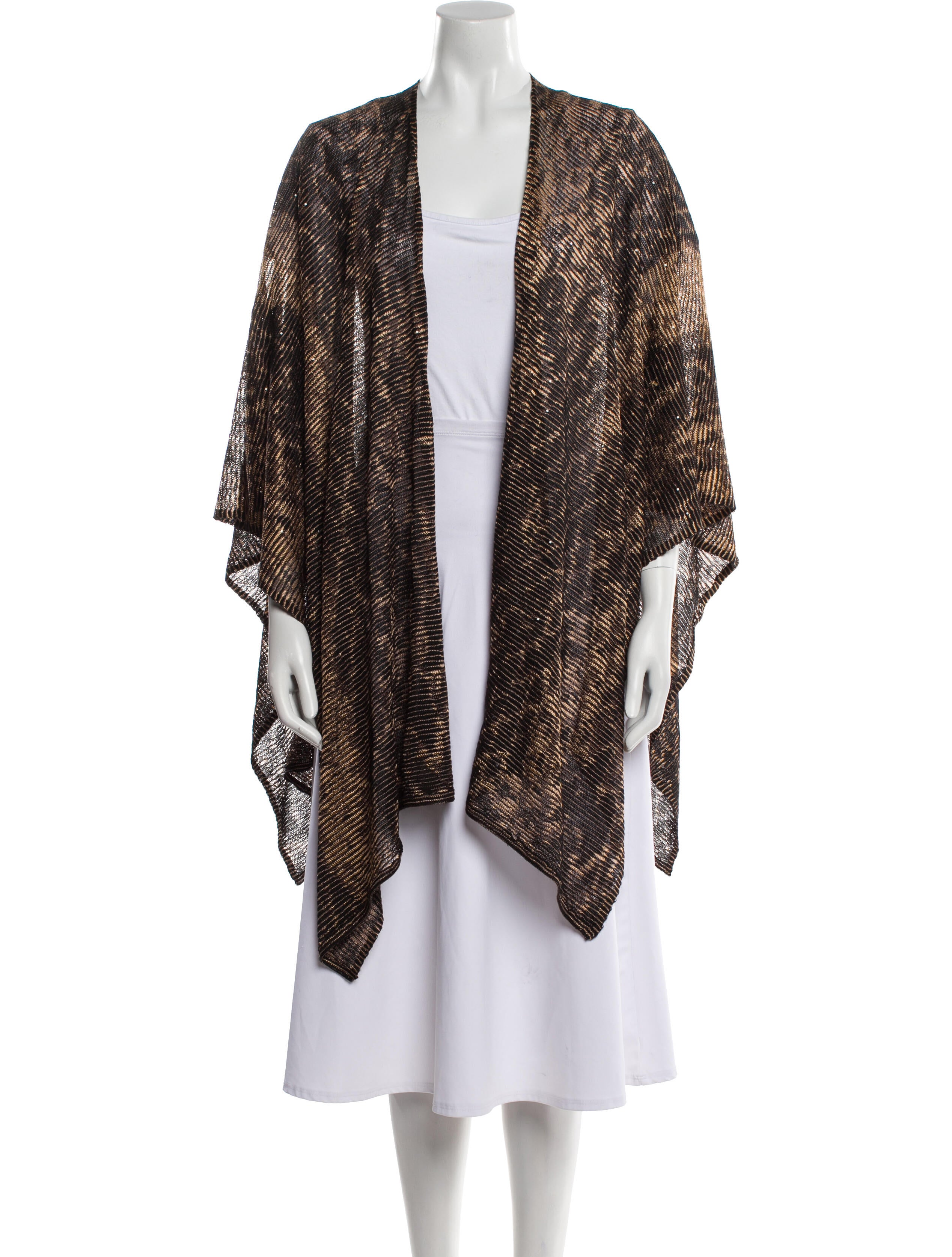 St. John Collection Striped Shawl