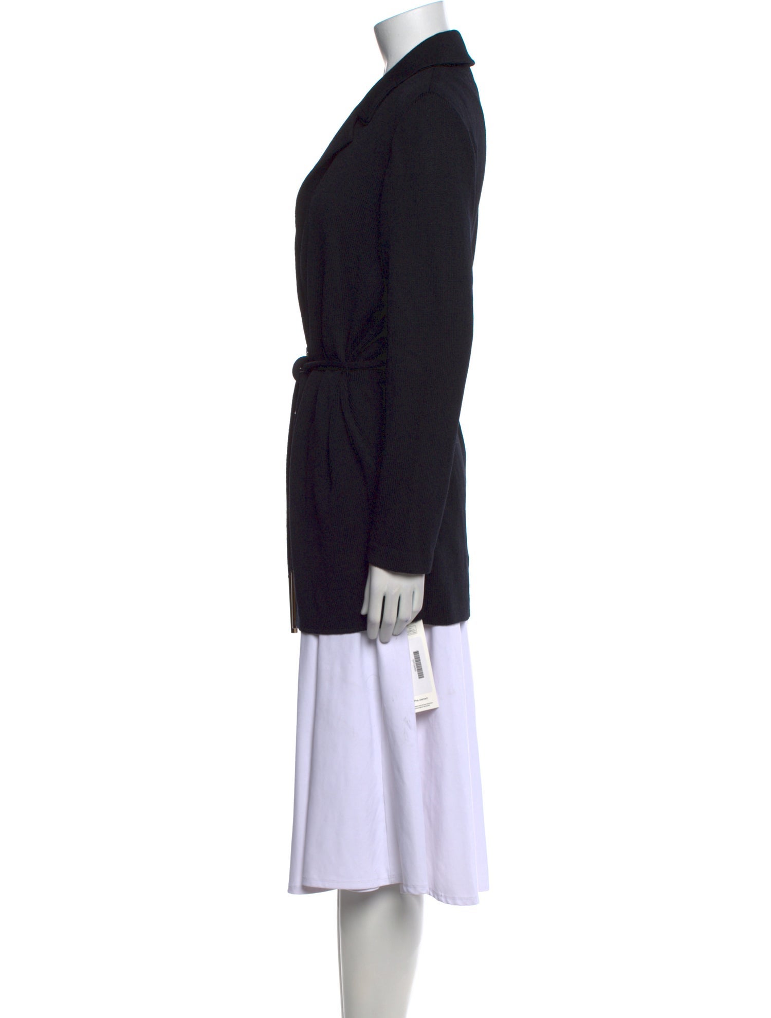 St. John Collection Floral Print V-Neck Sweater