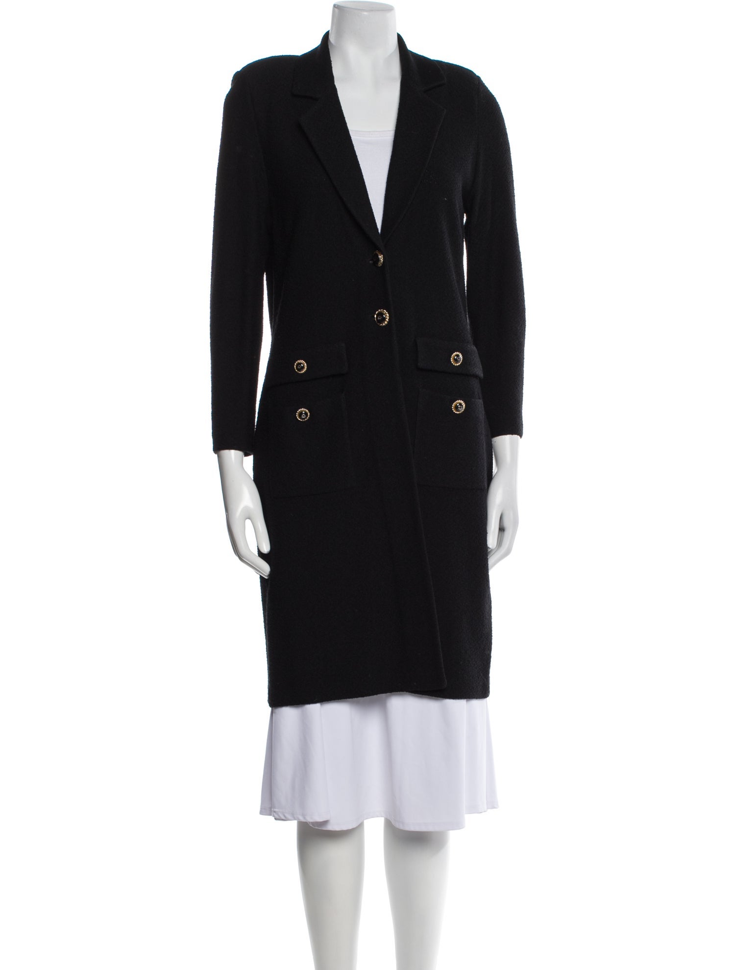St. John Collection Wool Coat