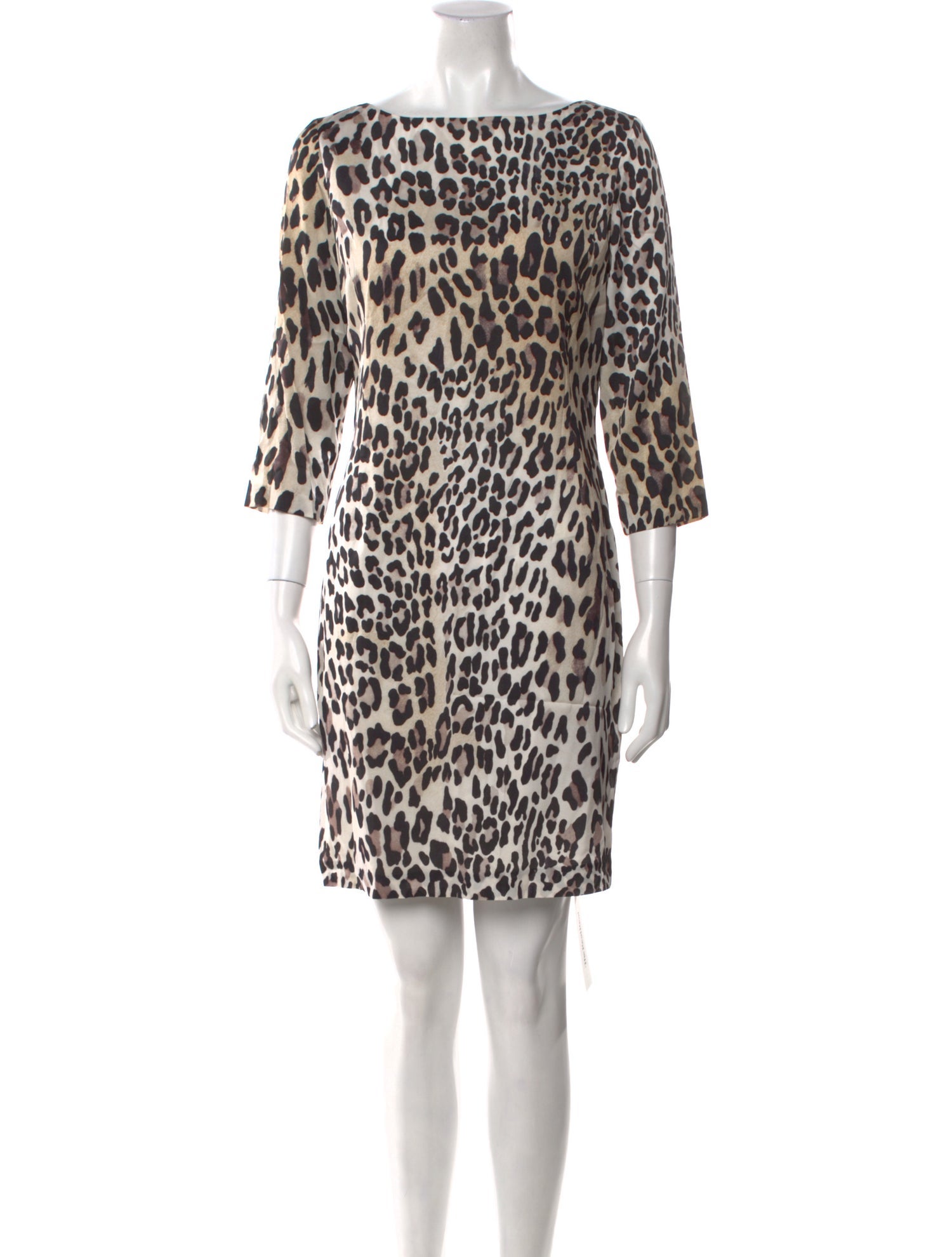 St. John Collection Silk Mini Dress