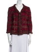 St. John Collection Plaid Print Jacket
