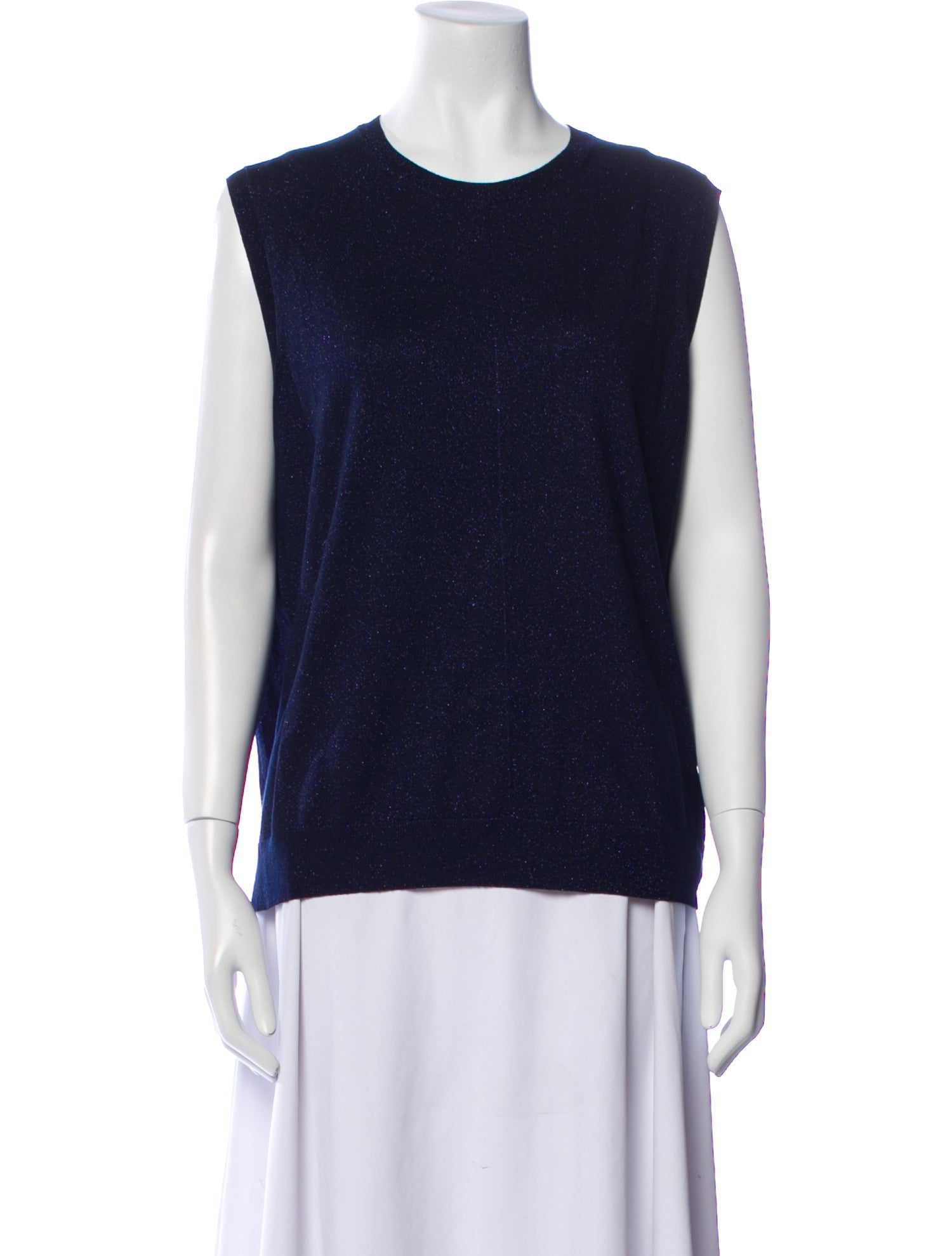 St. John Collection Crew Neck Sleeveless Top w/ Tags